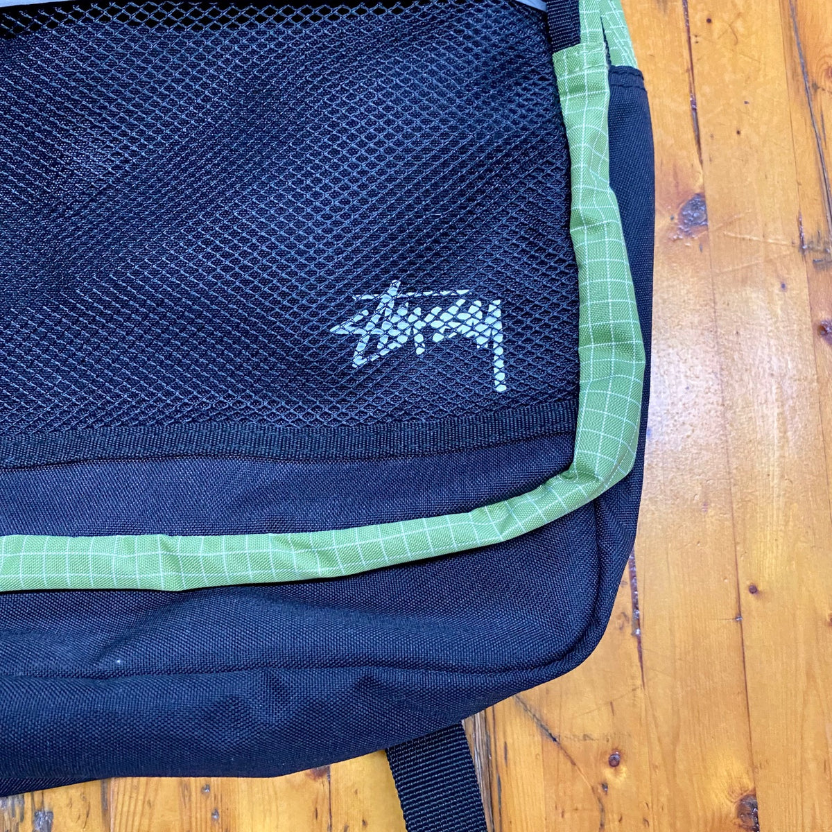 Stüssy Ripstop Nylon Backpack Lime Green – Cashed Out Vintage