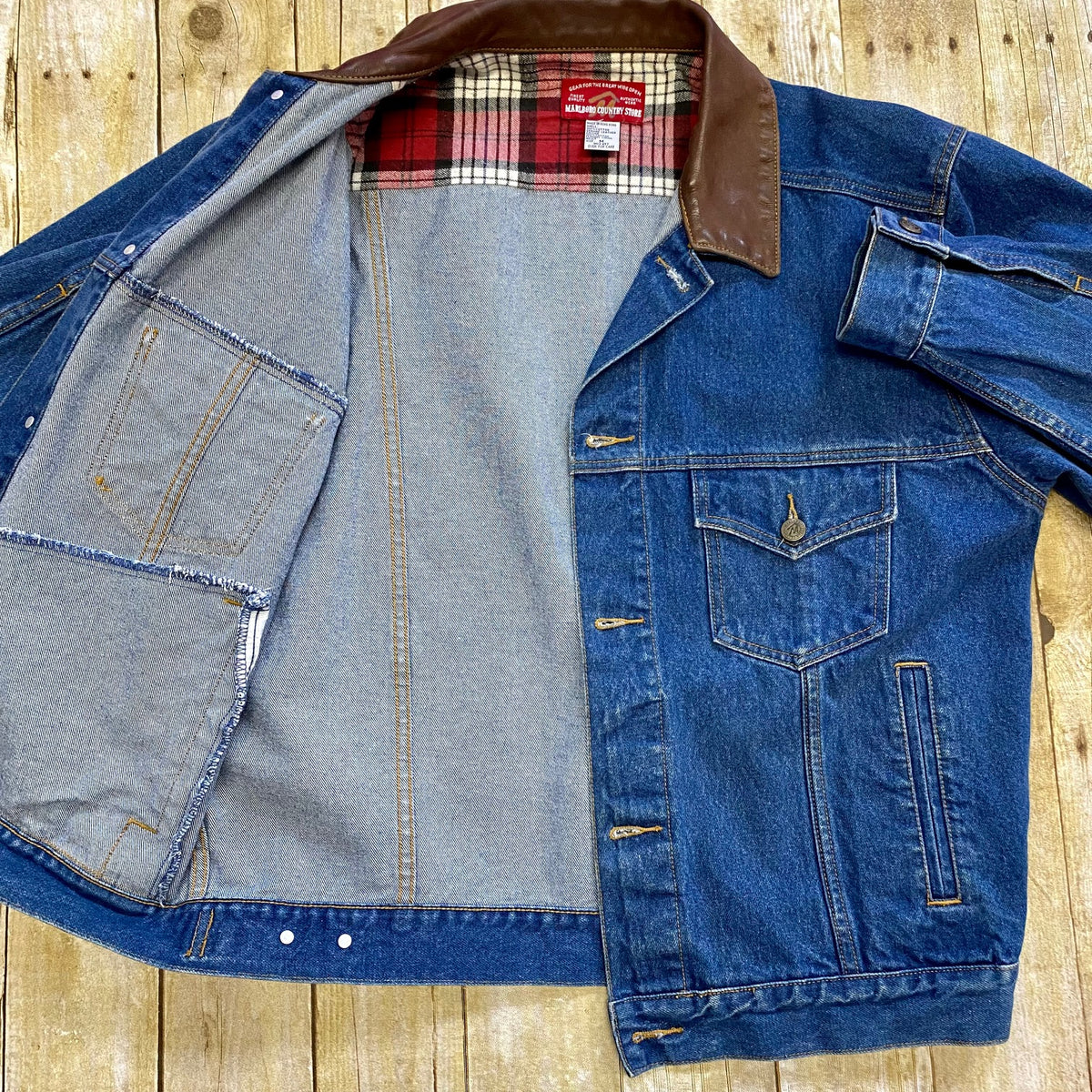 Marlboro Country Store Denim Jacket – Cashed Out Vintage