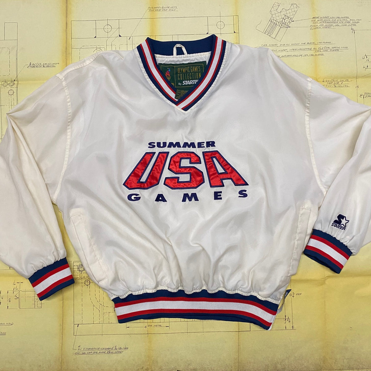 Vintage Cleveland Indians Chalk Line Jacket Size L
