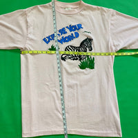 Vintage Explore Your World Single-Stitch Tee