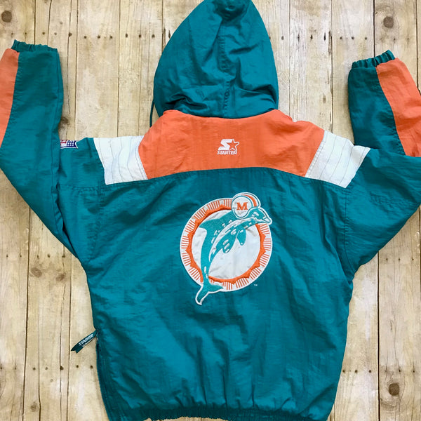 Vintage Starter Miami Dolphins Jacket USED